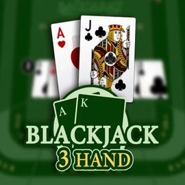 Blackjack 3H (Habanero) online game logo by Habanero on llizaro.nl