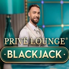 Privé Lounge Blackjack game by Pragmatic Play – logo hosted on Lizaro Casino