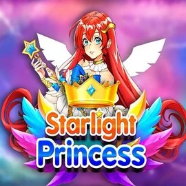 Starlight Princess slot logo by Pragmatic Play at Lizaro Casino